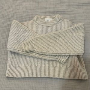 aritzia cropped sweater